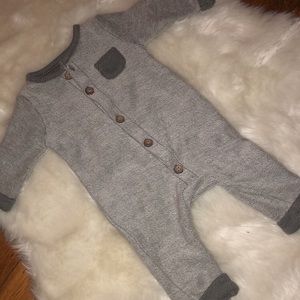 Carter’s Grey Terry Jumpsuit